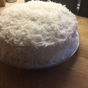 OLD SCHOOL COCONUT CAKE